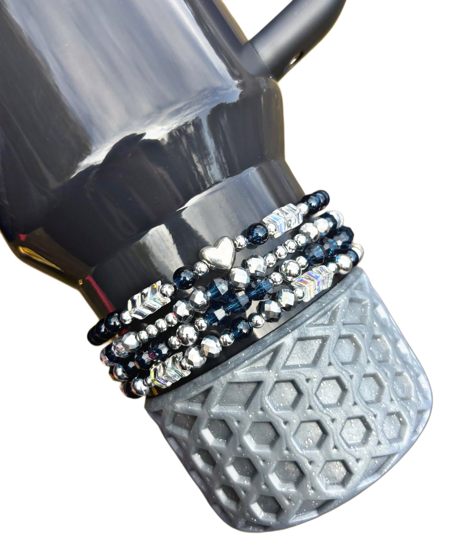 Bracelets coupe bleu marine - Midnight Pearlescent - Toast