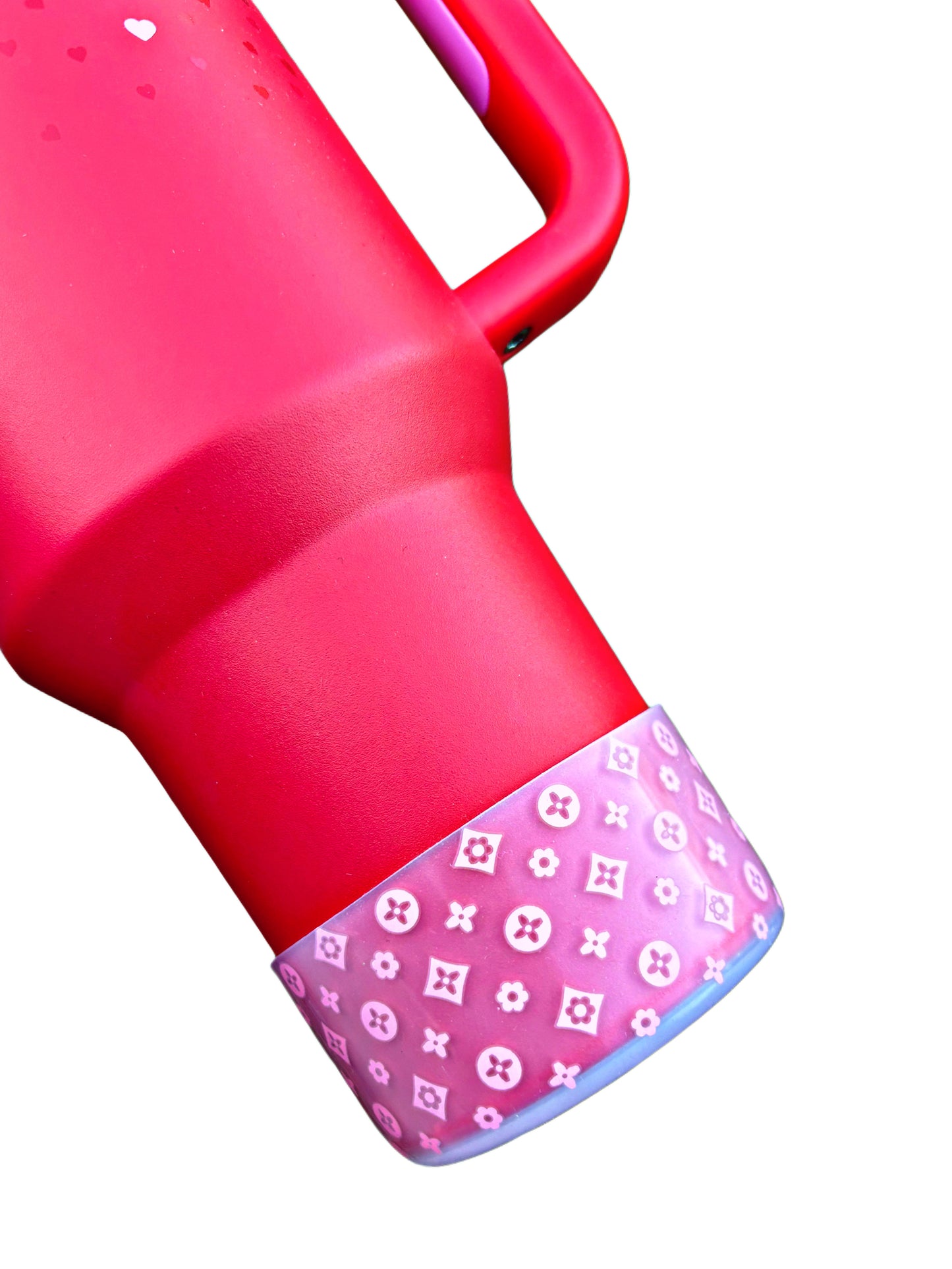 Botte en silicone transparente LUX rose bébé