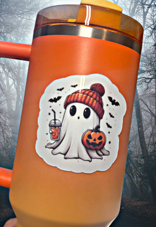 Ghost Pumpkin Magnet