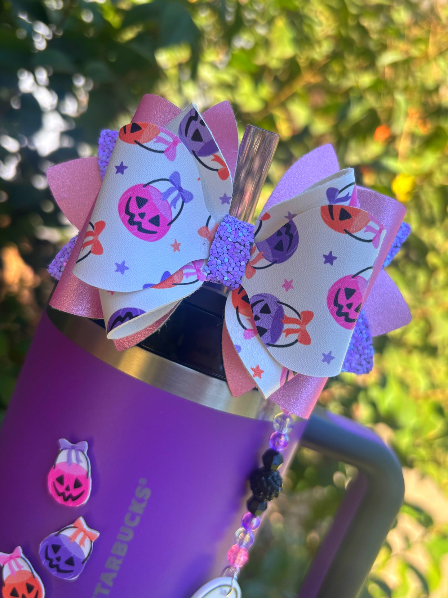 Halloween Bucket Bow