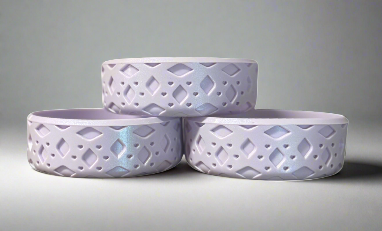 NEW Lotsa Lilac Shimmer || The Popette || Short Silicone Boot