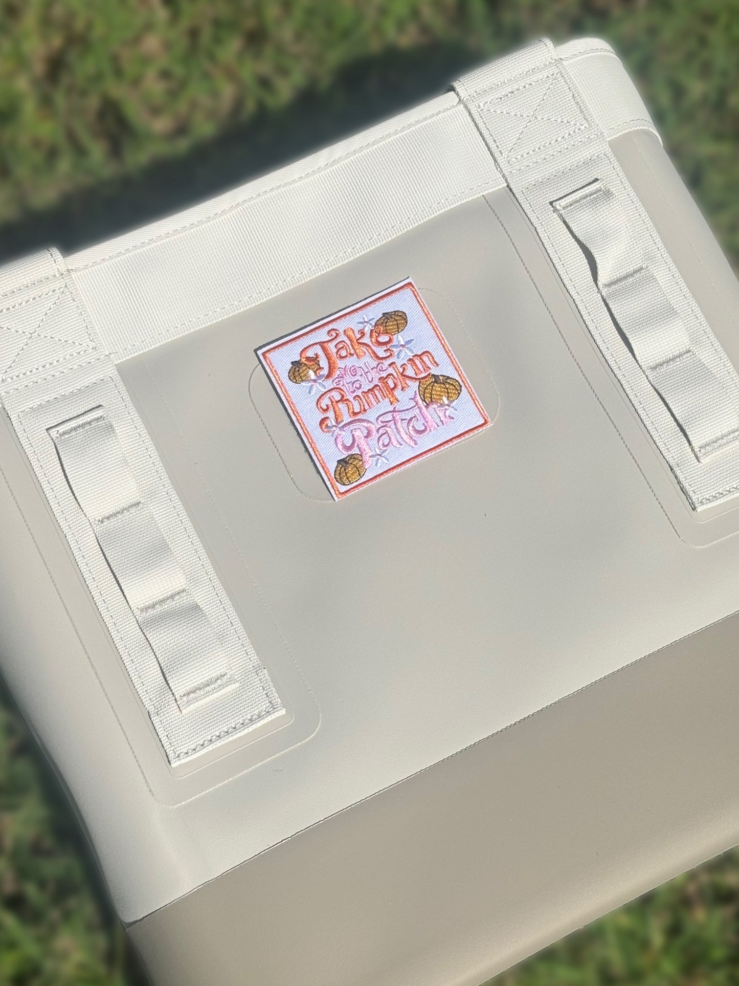 Pumpkin Patch ~ Velcro Backing