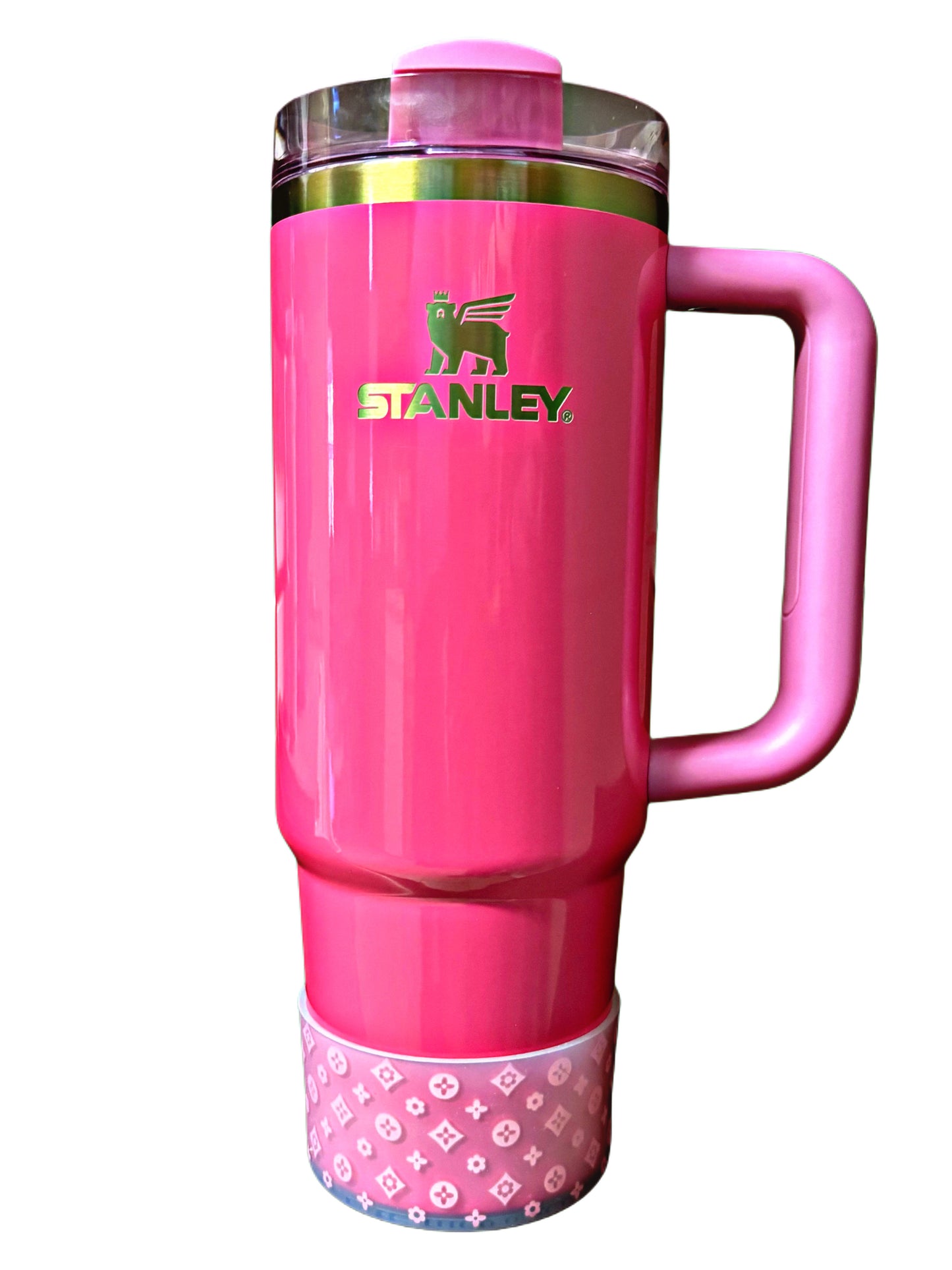 Botte en silicone transparente LUX rose bébé