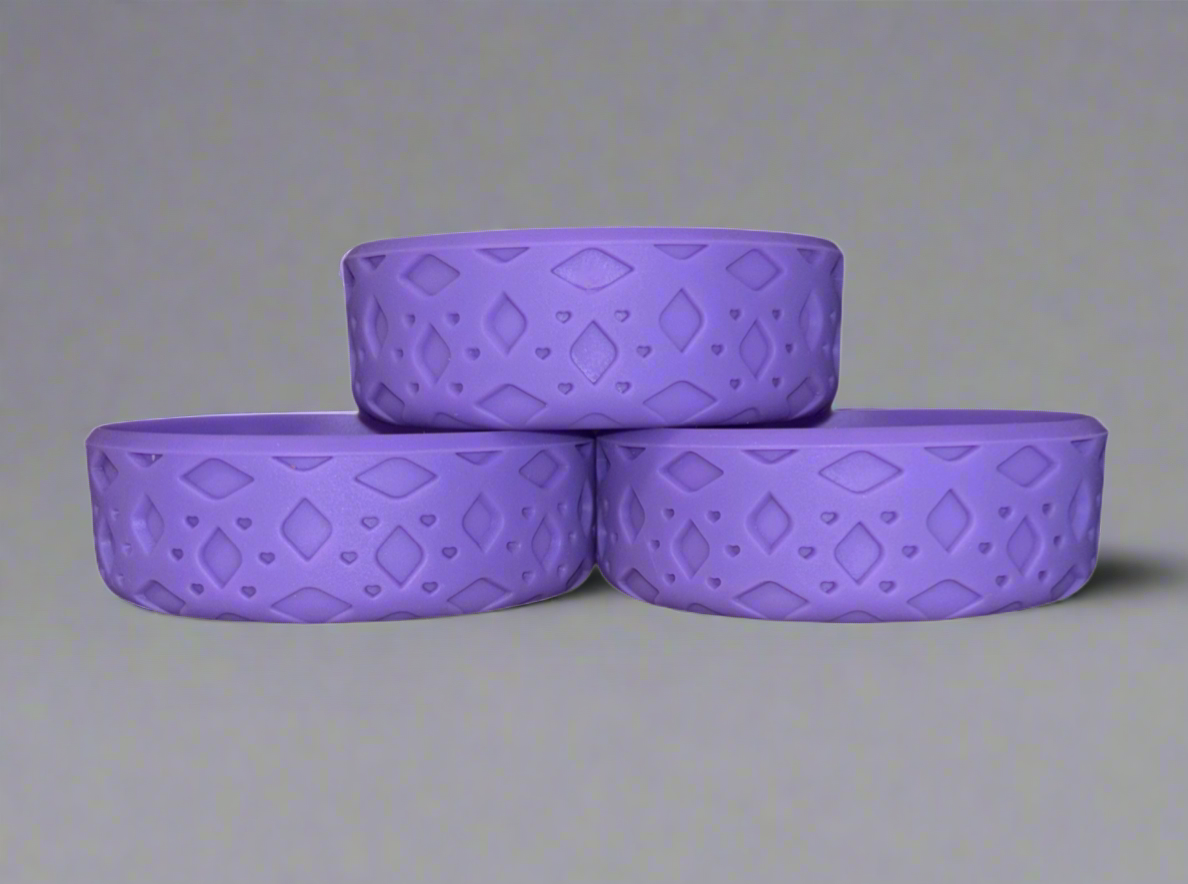 Purple || The Popette|| Short Silicone Boot