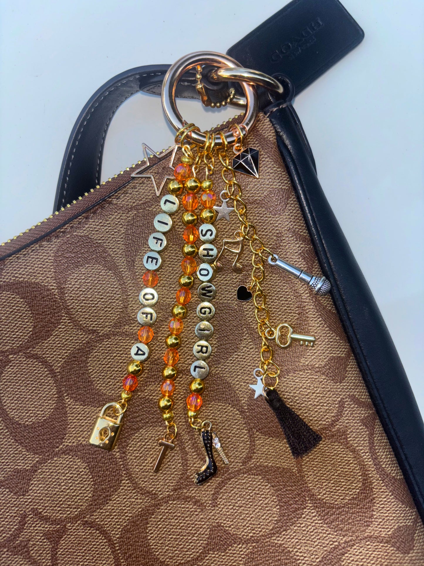 Showgirl Bag Charm
