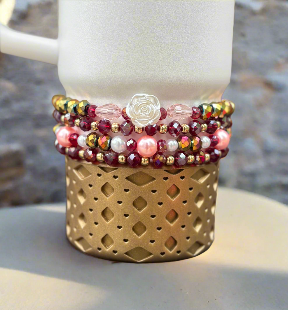 Cream Rose Gold Accessories