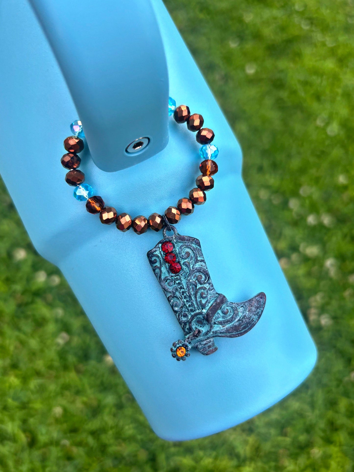 Howdy Out West Boot Magnetic Handle Charm