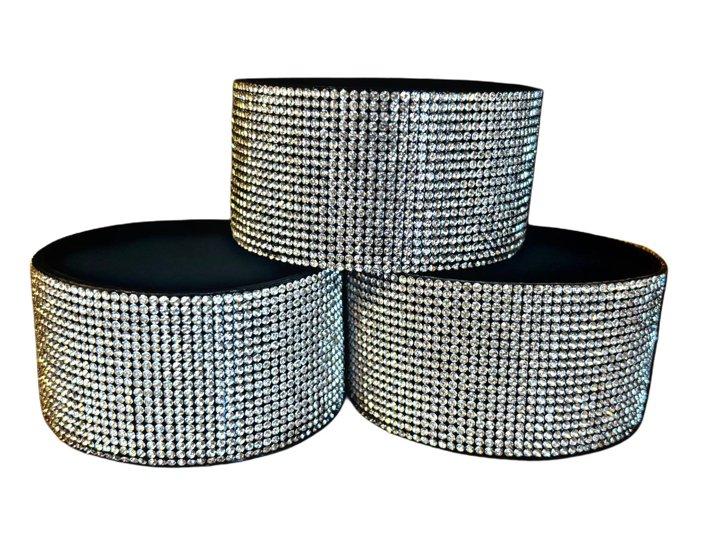 Botte Bling en Silicone avec Strass Argentés