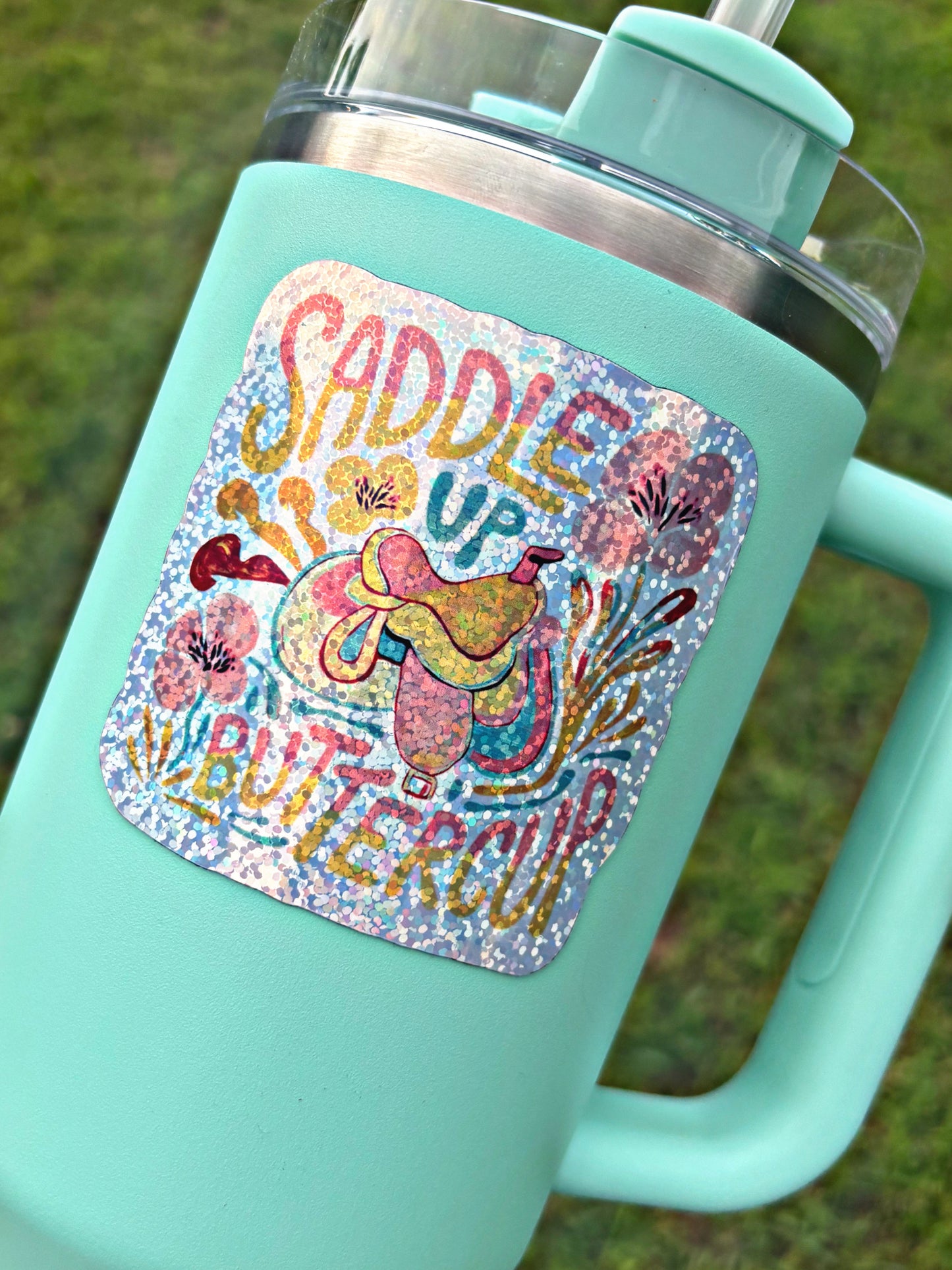 Saddle Up Buttercup Magnet