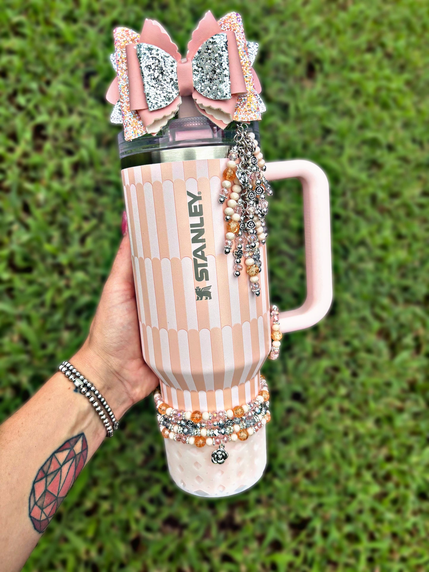 Tea Rose Tile Accessories