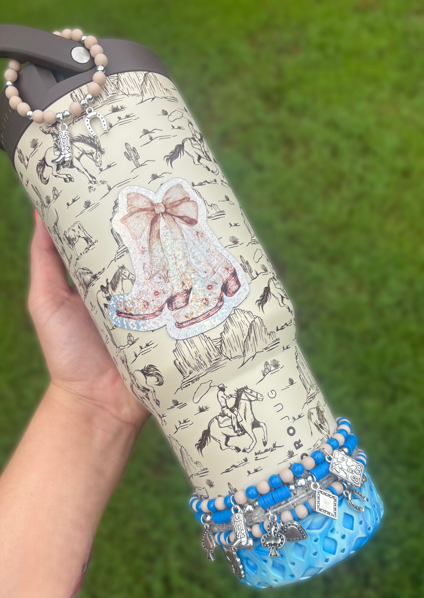 Western Charm Magnetic Handle Charm