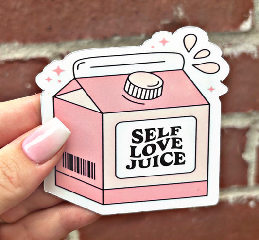 Aimant pour gobelet à jus Self Love