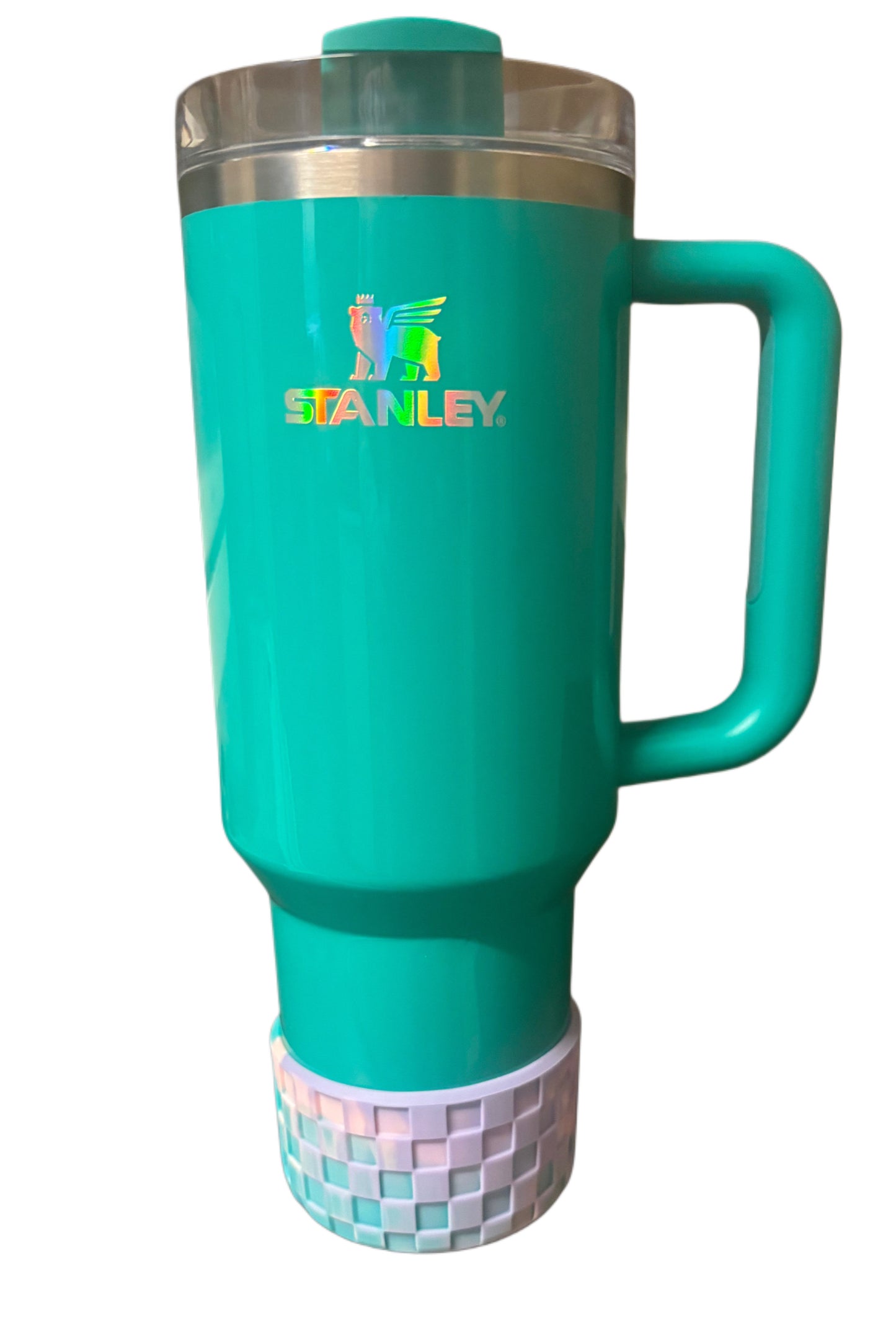 Botte en silicone à texture fusionnée Aqua lavande