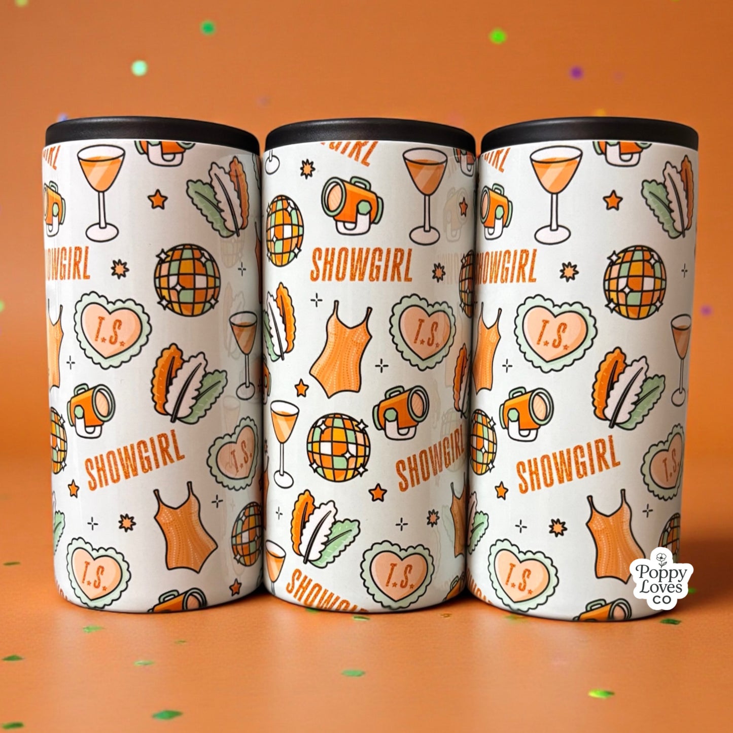 Showgirl 12oz Slim Can Holder