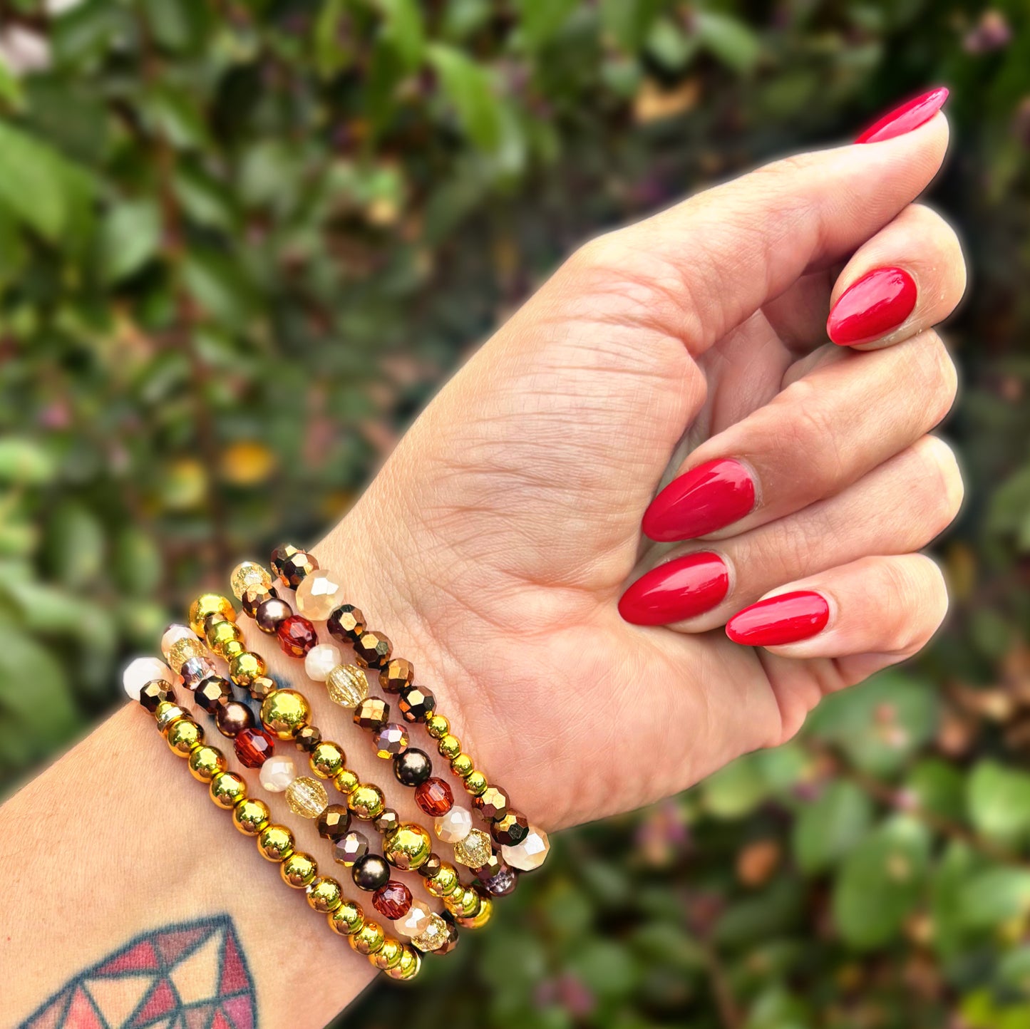 Mocha Latte Wrist Bracelets