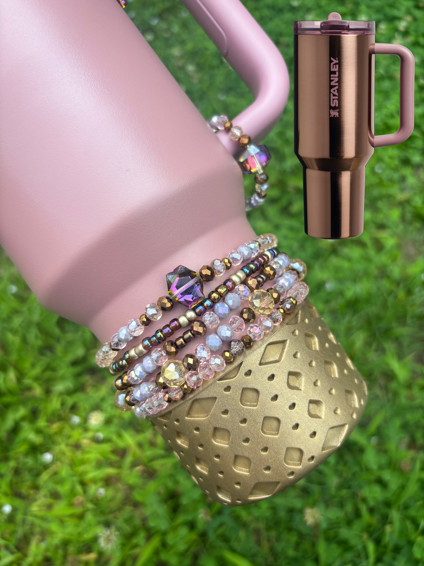 Polished Rose Gold Accessories