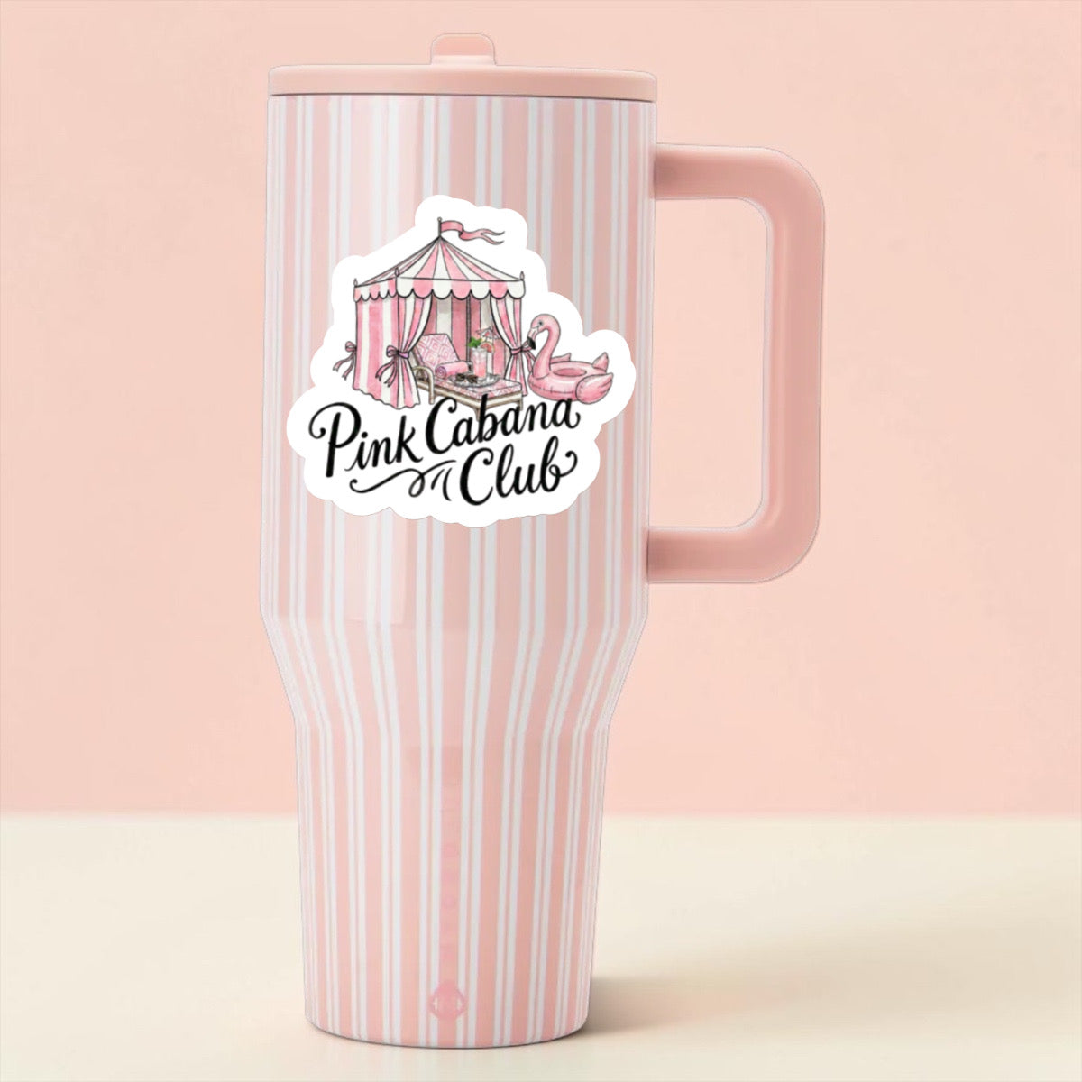 Pink Cabana Magnet