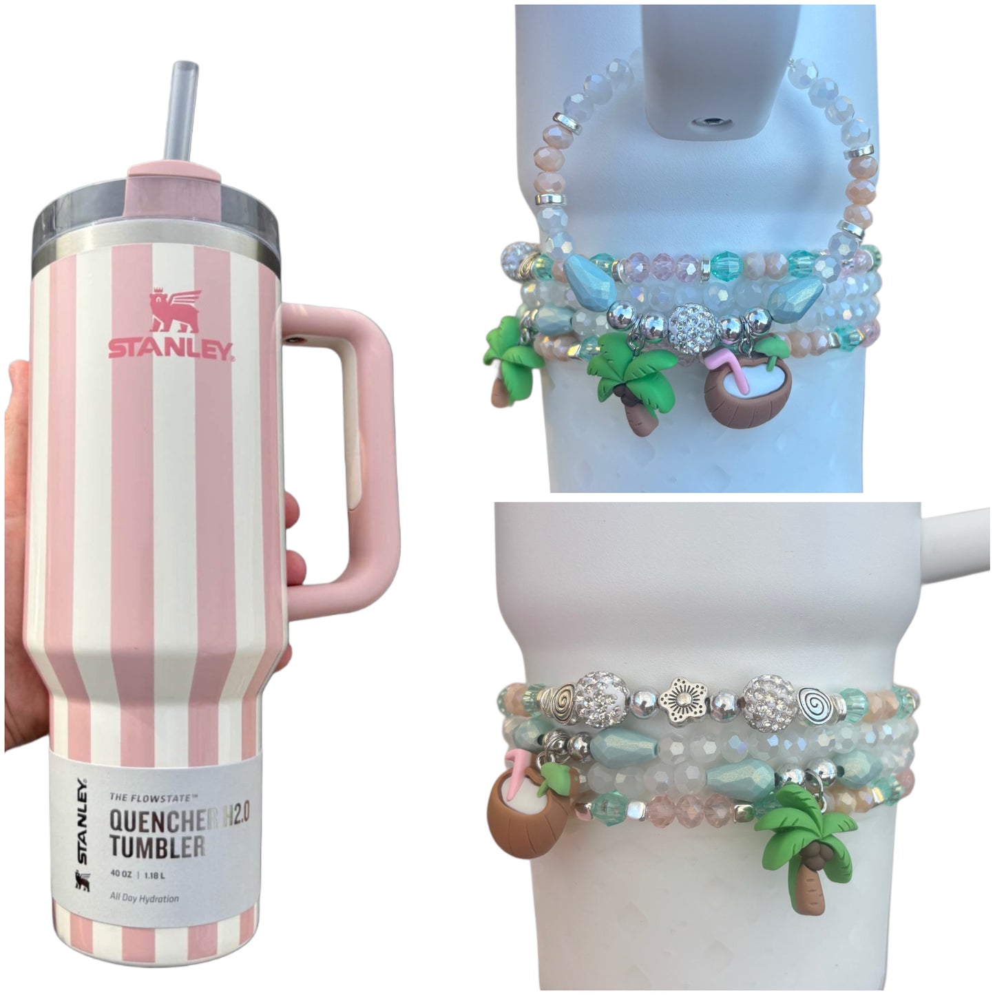 Breloque à poignée XL Berry Truffle {NOUVEAU design avec fermoir mousqueton}