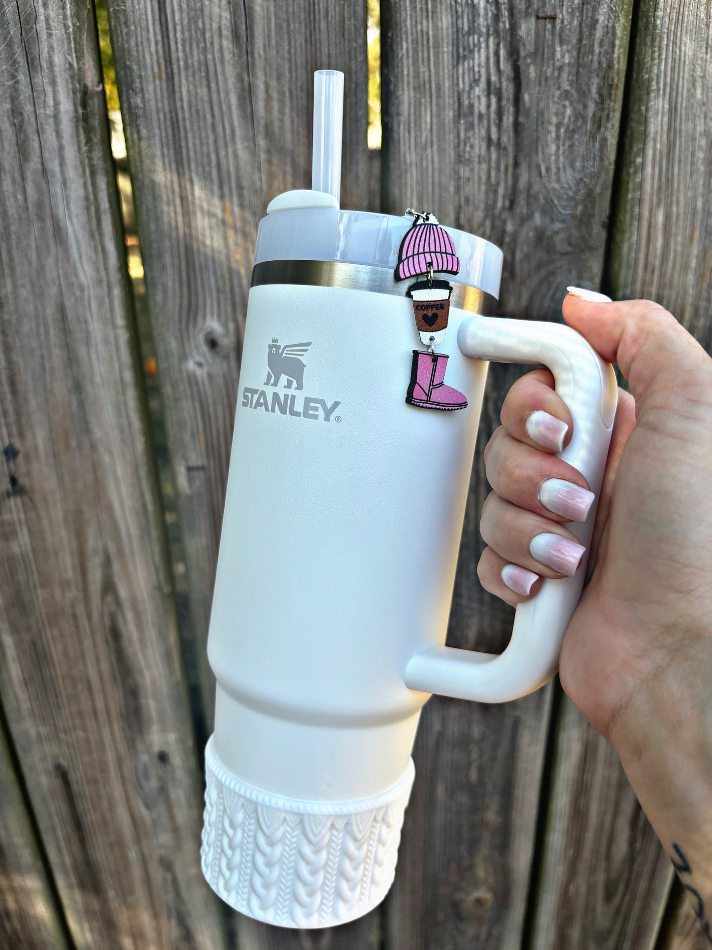 Topper en paille du Pays des merveilles hivernales