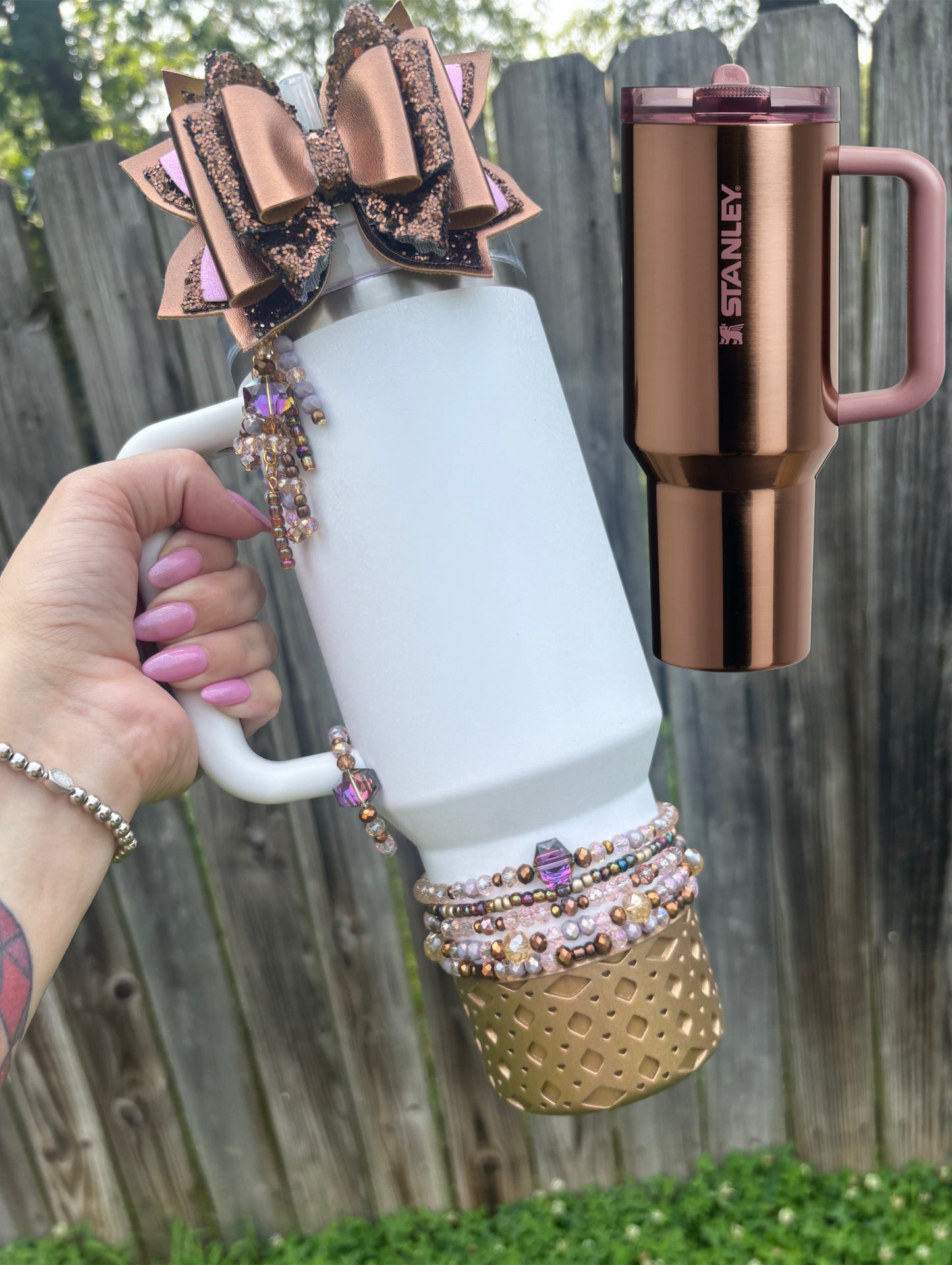 Polished Rose Gold Accessories