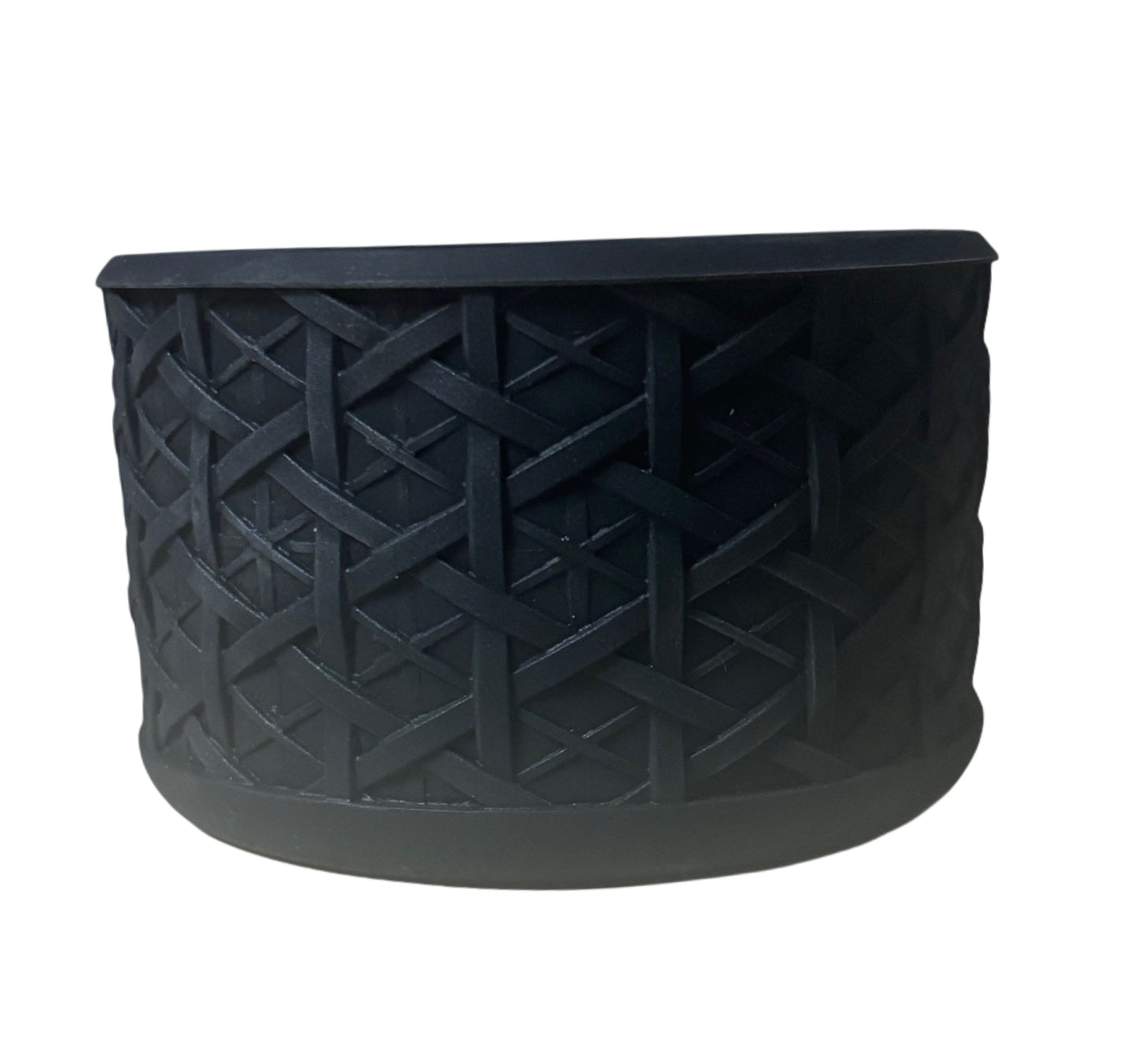 Botte en silicone tissée noire