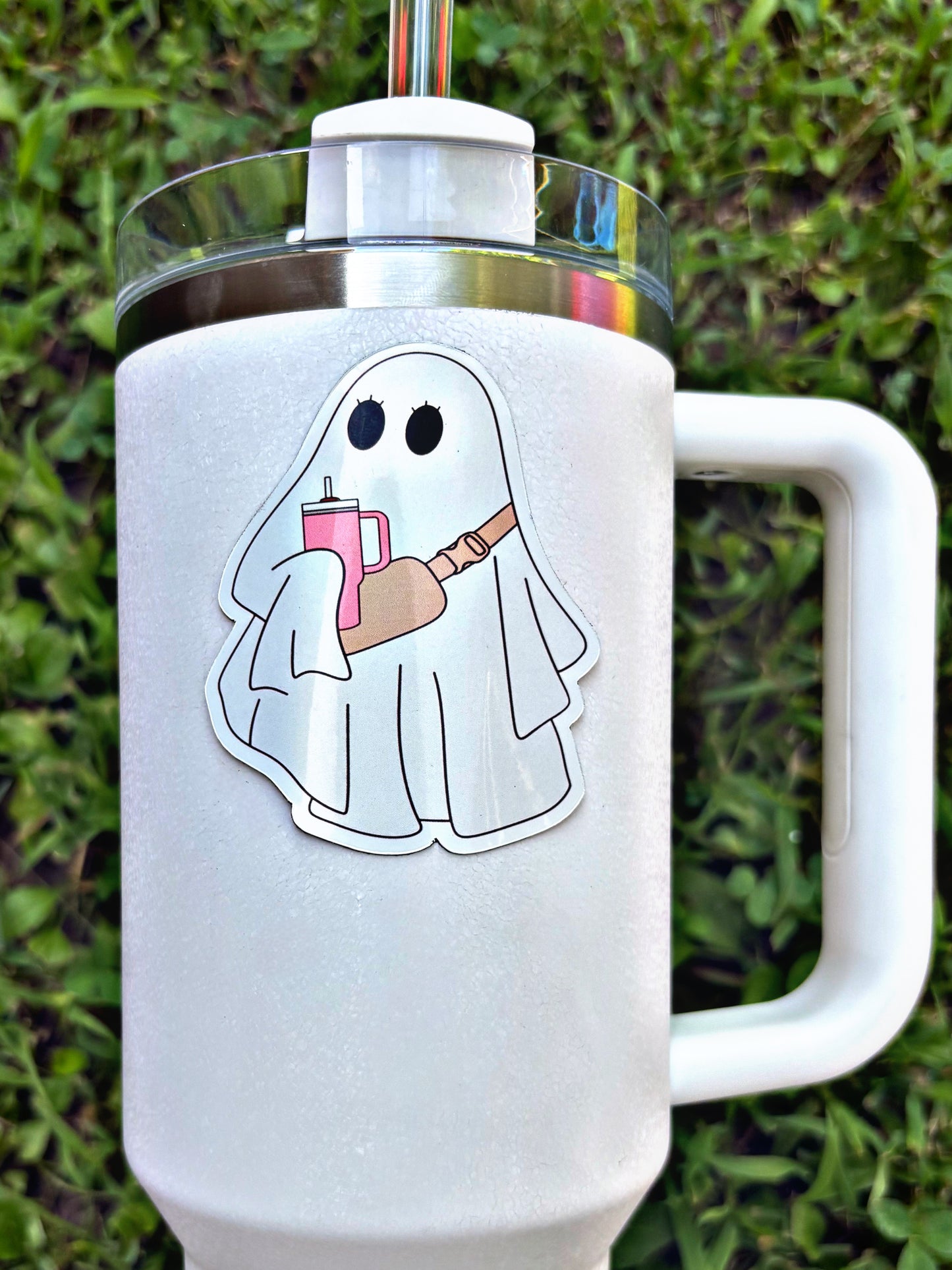 Tumbler Ghost Magnet