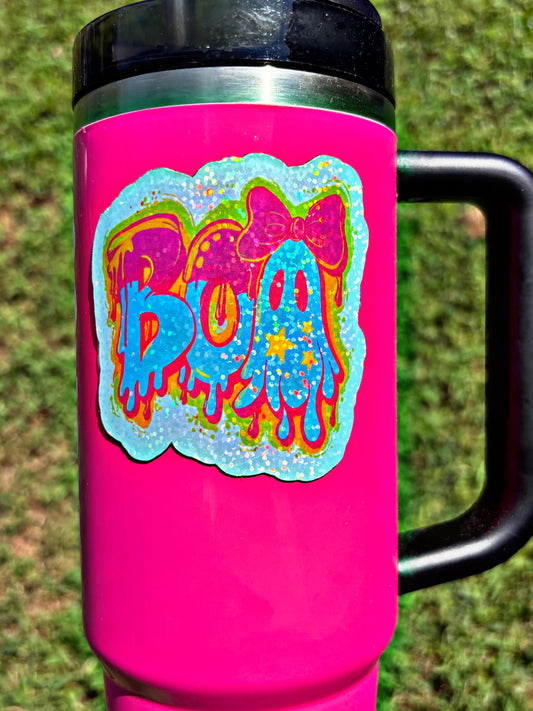 Neon Boo Magnet