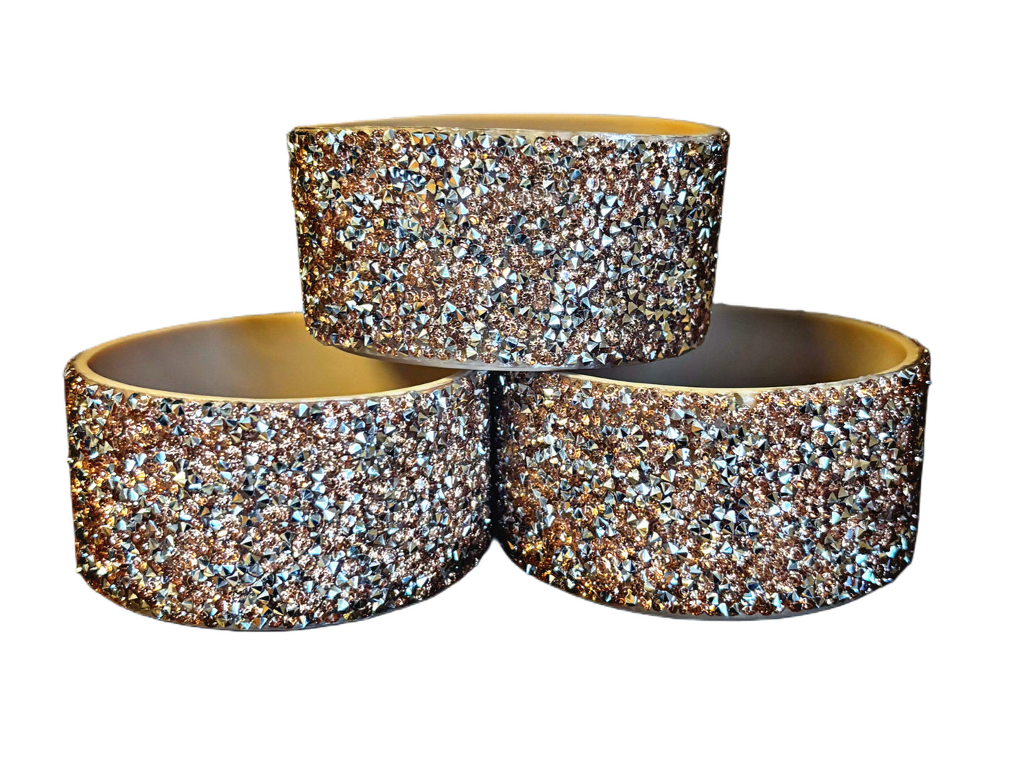 Botte en silicone Druzy Champagne