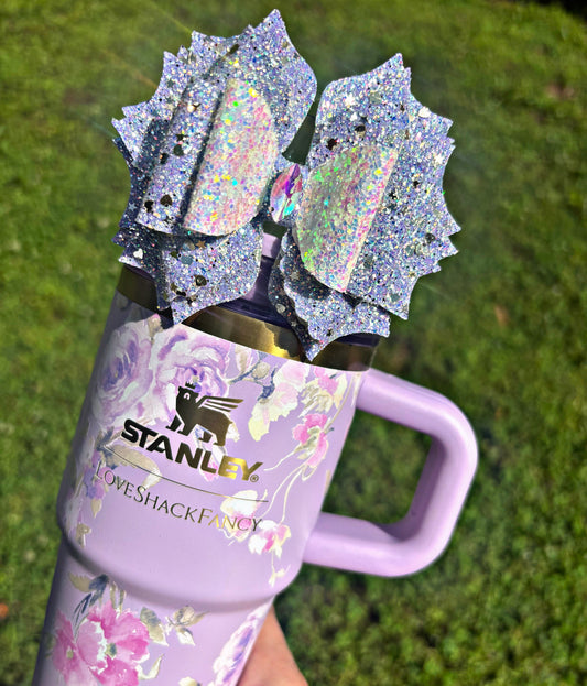 Happy Thoughts Glitter Bow