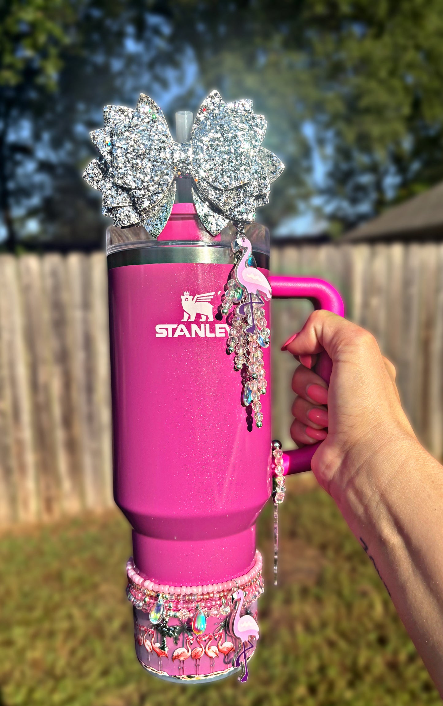 Pink Flamingo Accessories (See description for FREE boot)