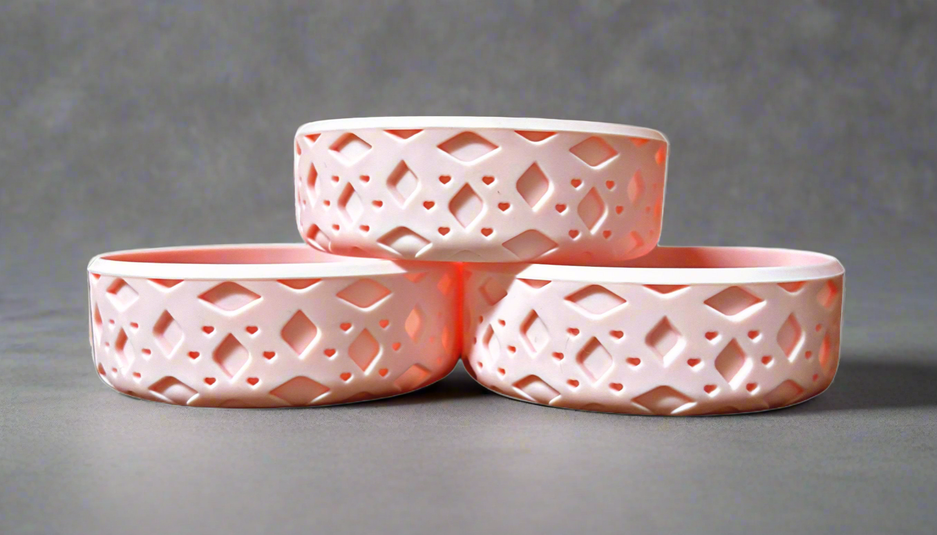 Light Pink || The Popette || Short Silicone Boot