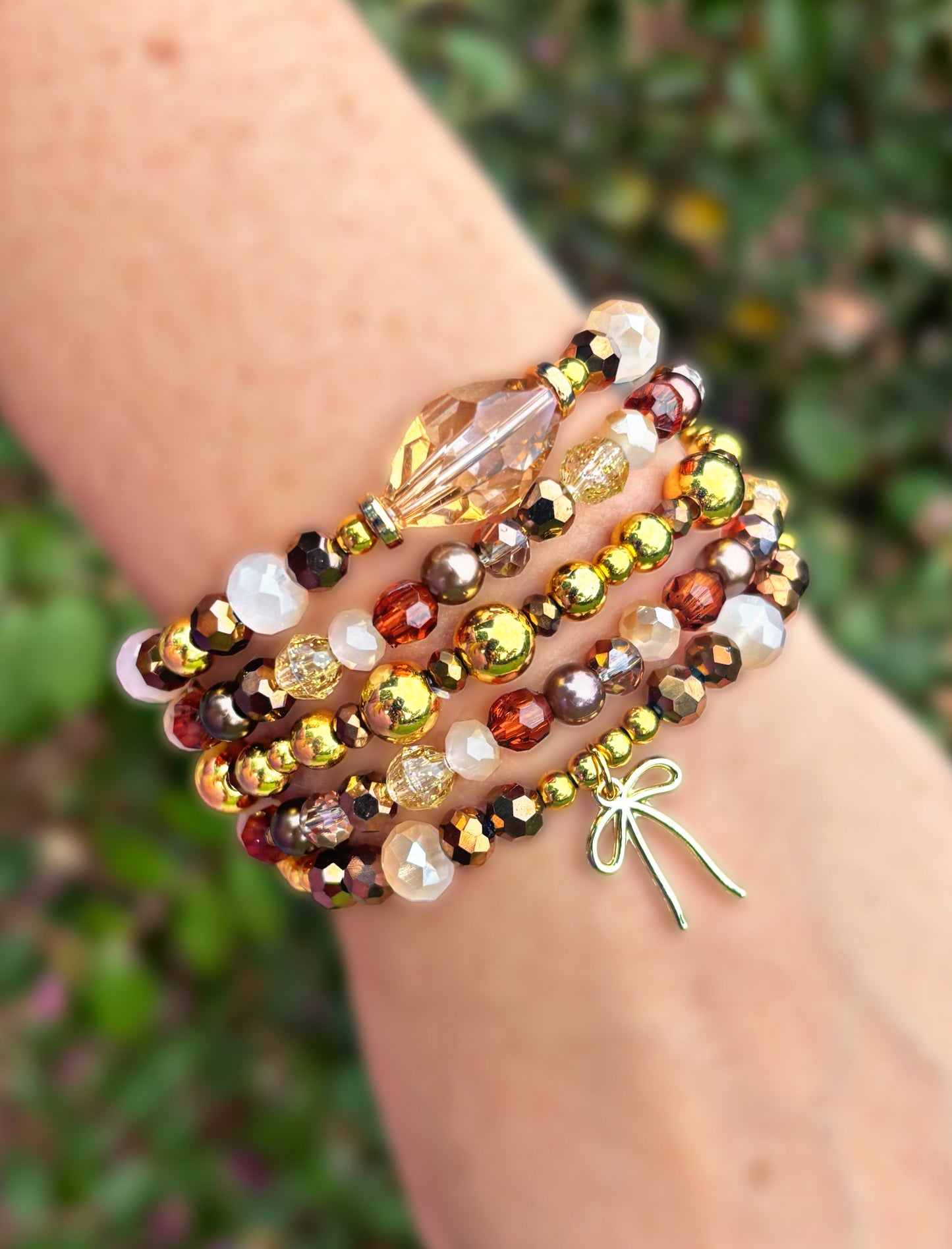 Mocha Latte Wrist Bracelets