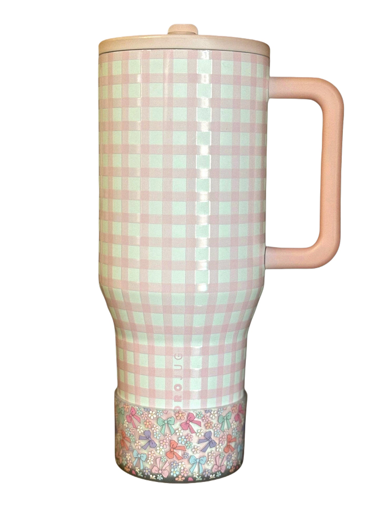 Botte en silicone transparente avec nœuds roses