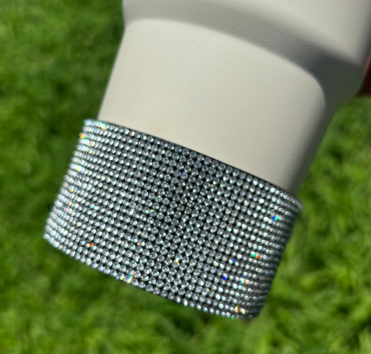 Botte Bling en Silicone avec Strass Argentés