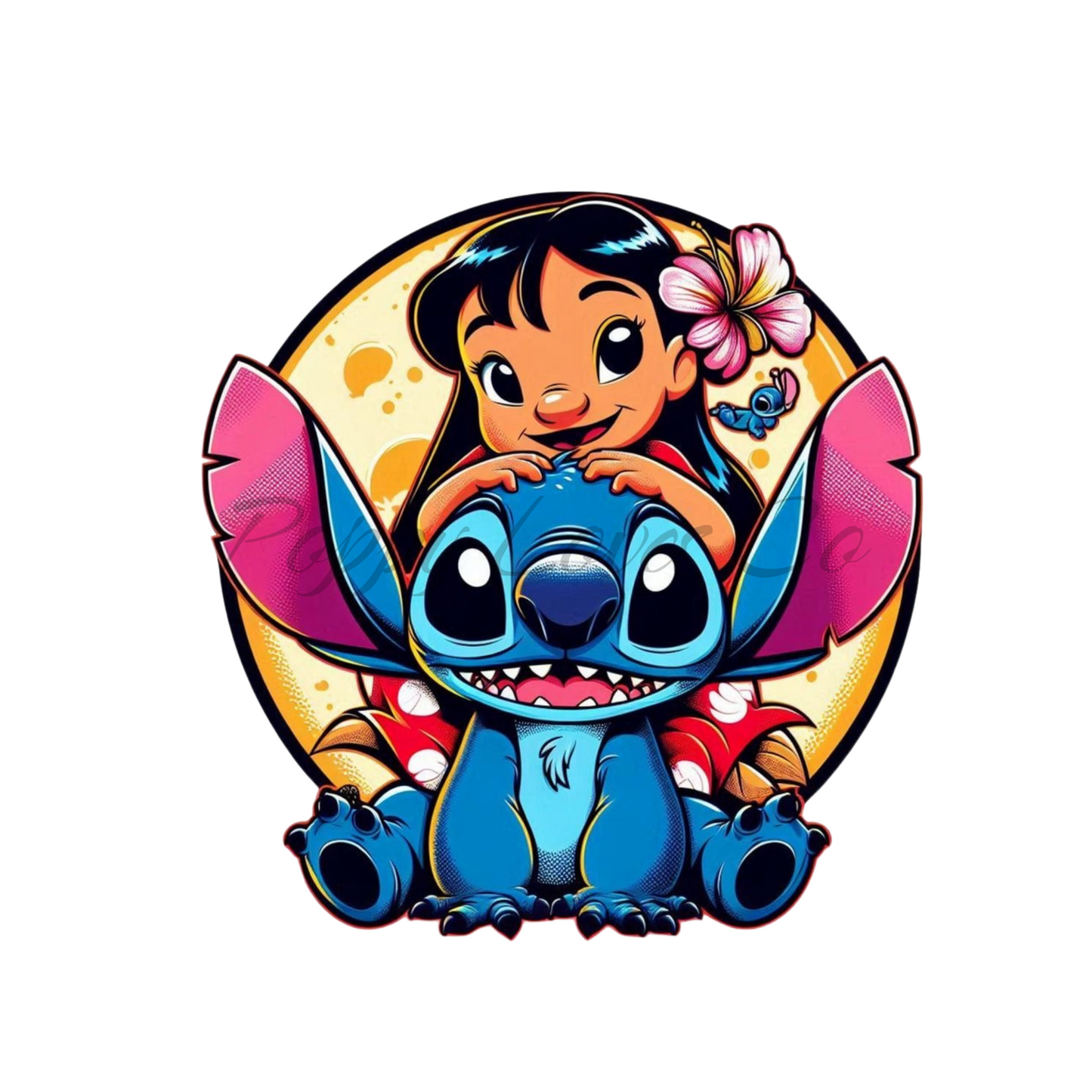 Aimant pour gobelet Lilo & Stitch