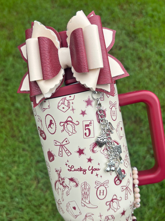 Western Charm Bow (Works with 10mm straw & Protour or HJ Spout)