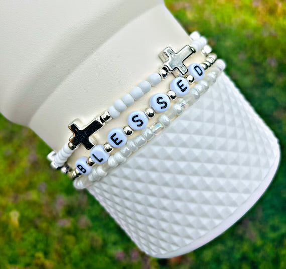 Blessed Cup Bracelets. Stanley Cup Tumbler Accessories.