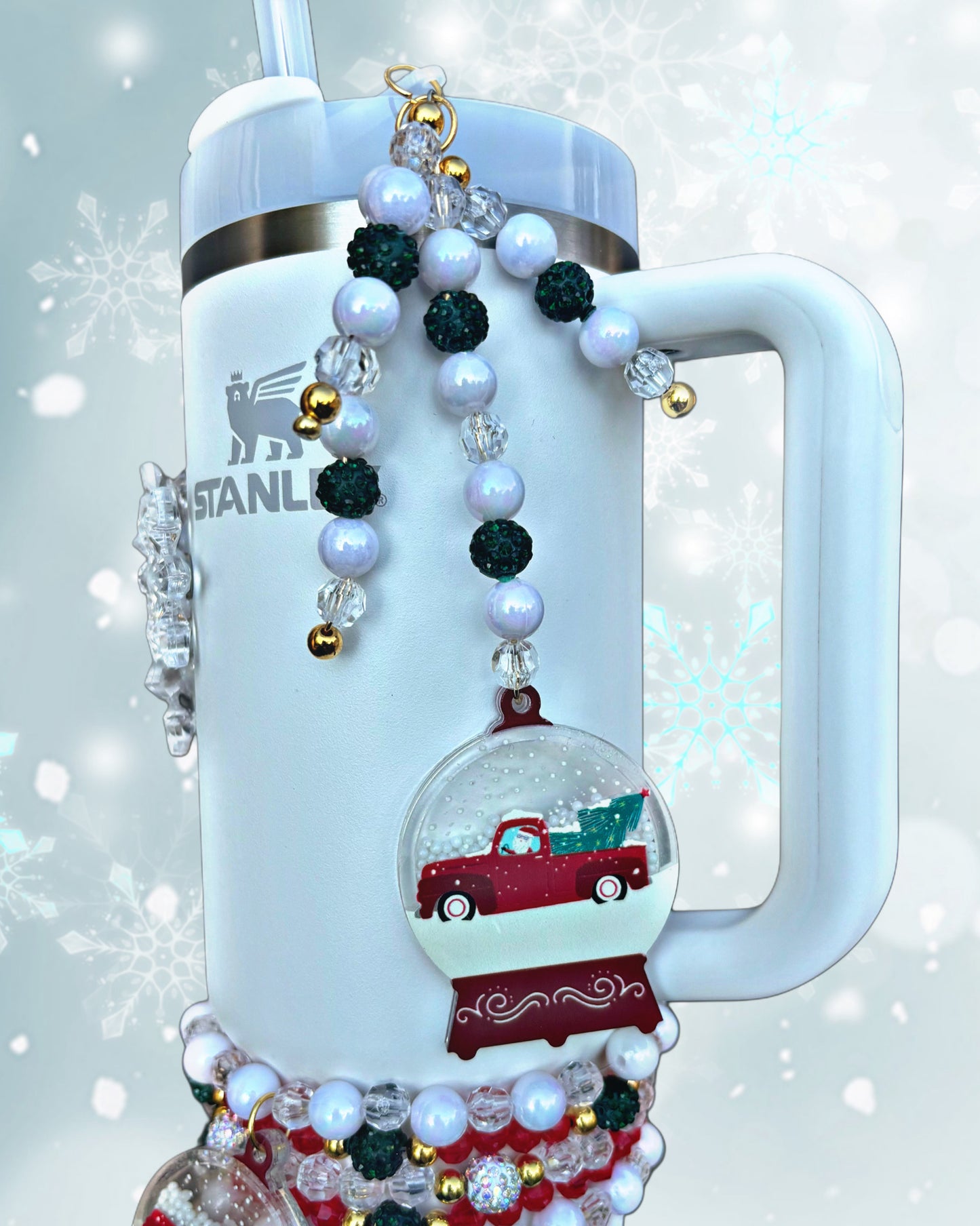 Snow Globe XL Straw Topper