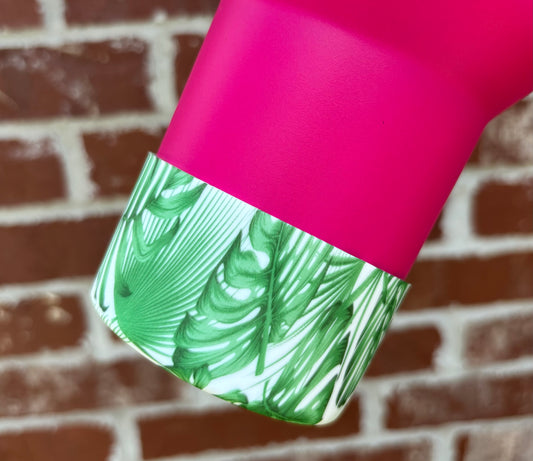 Botte en silicone Palm Trees. Accessoires de la Coupe Stanley.