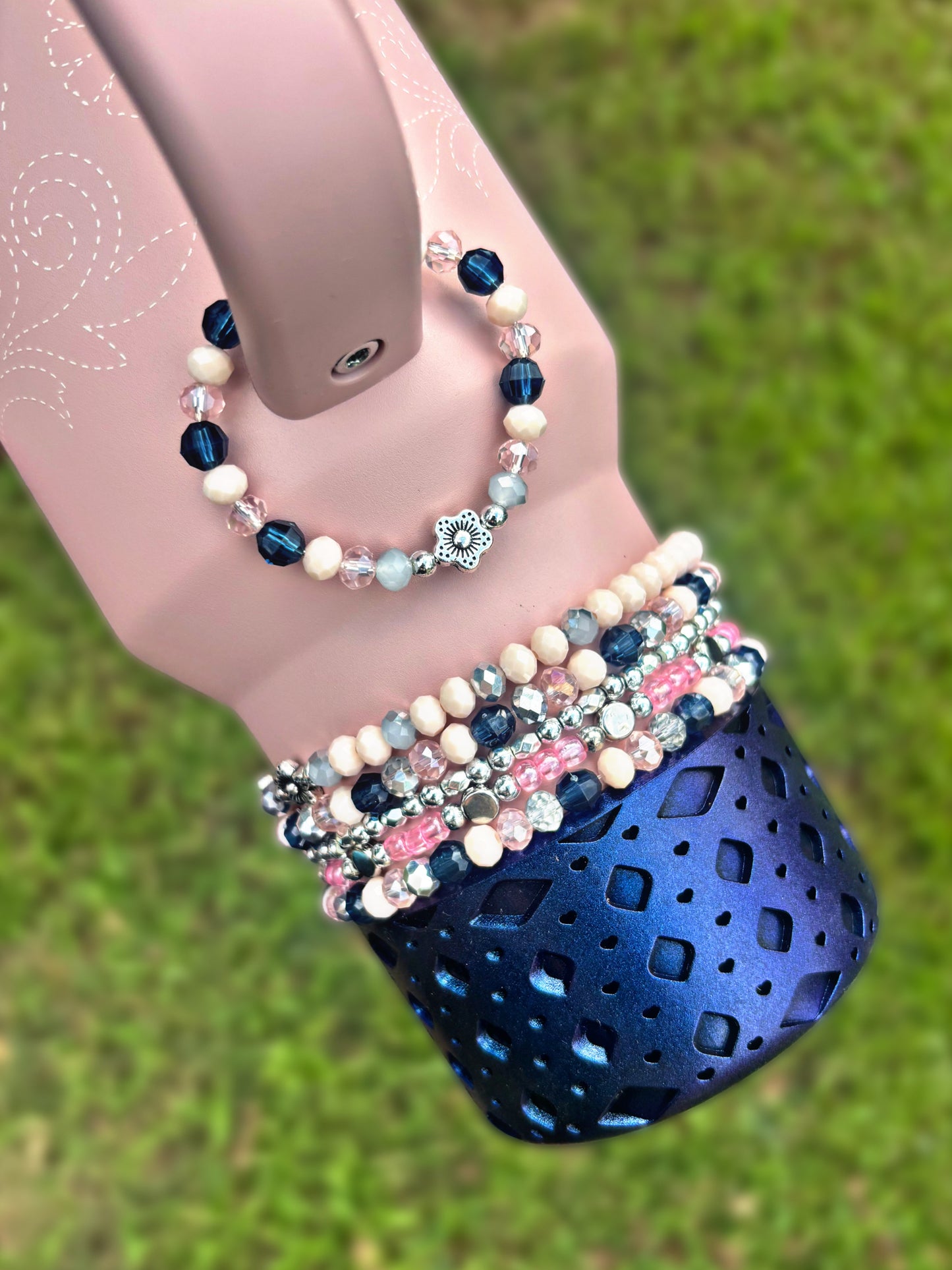 Pink Dusk Stitch Accessories