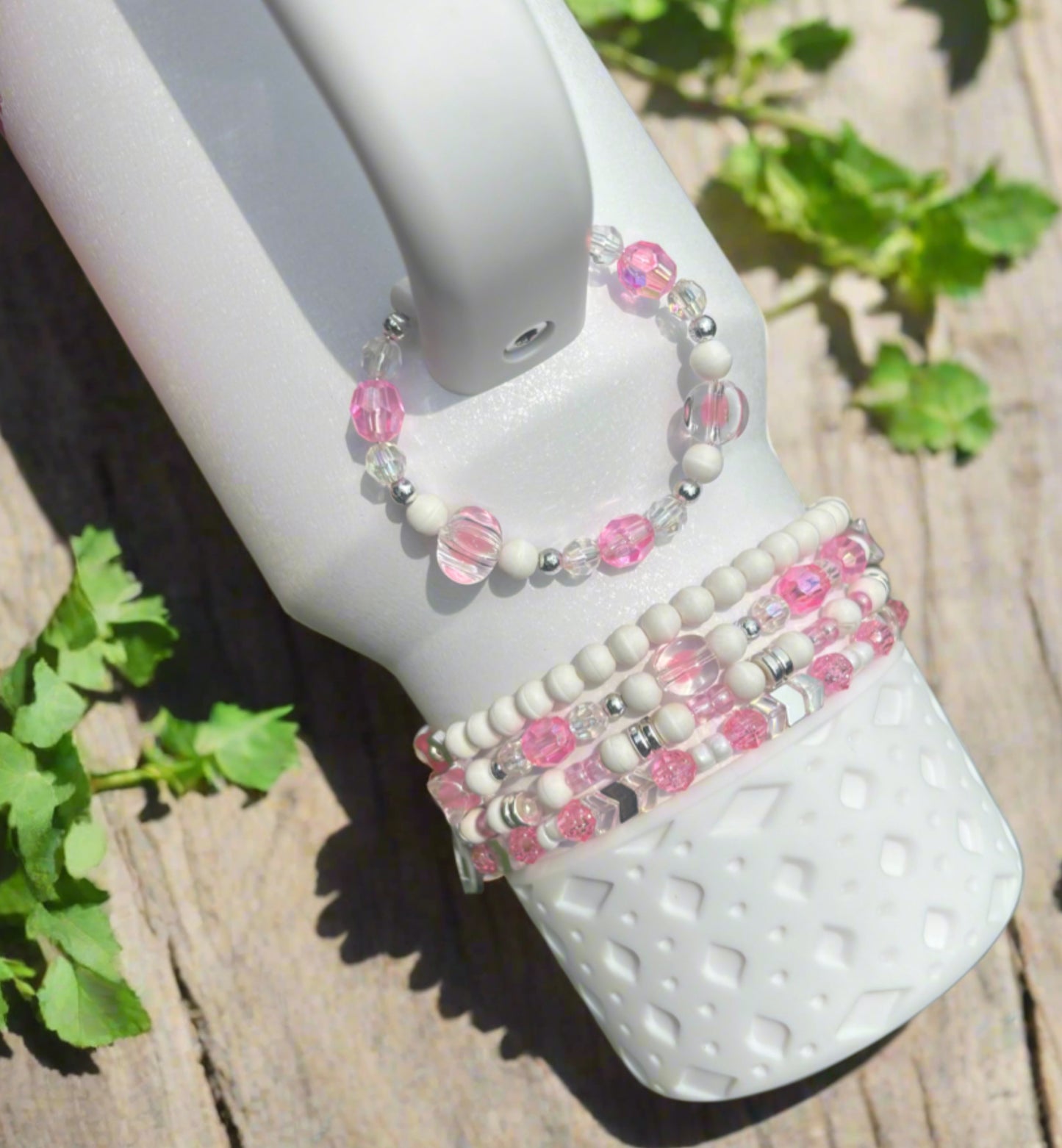 NEW Plumeria Chevron Accessories {Add your name to top row bracelet!} See Description for Details.