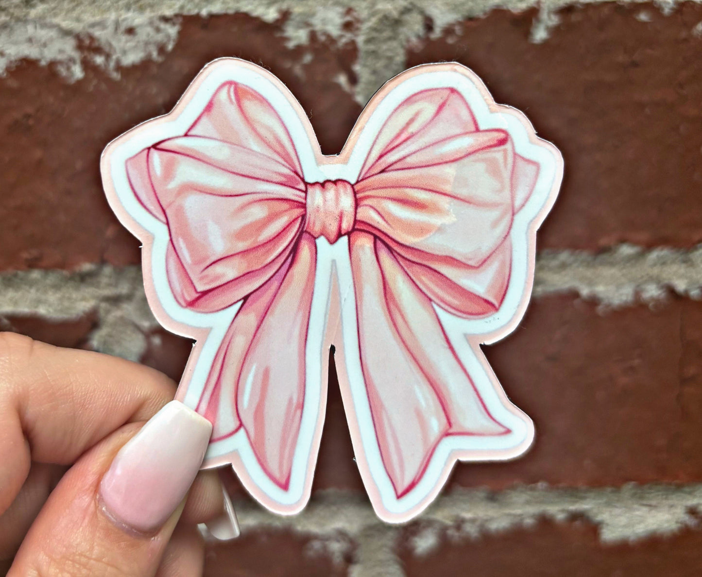 Pink Coquette Bow Tumbler Magnet