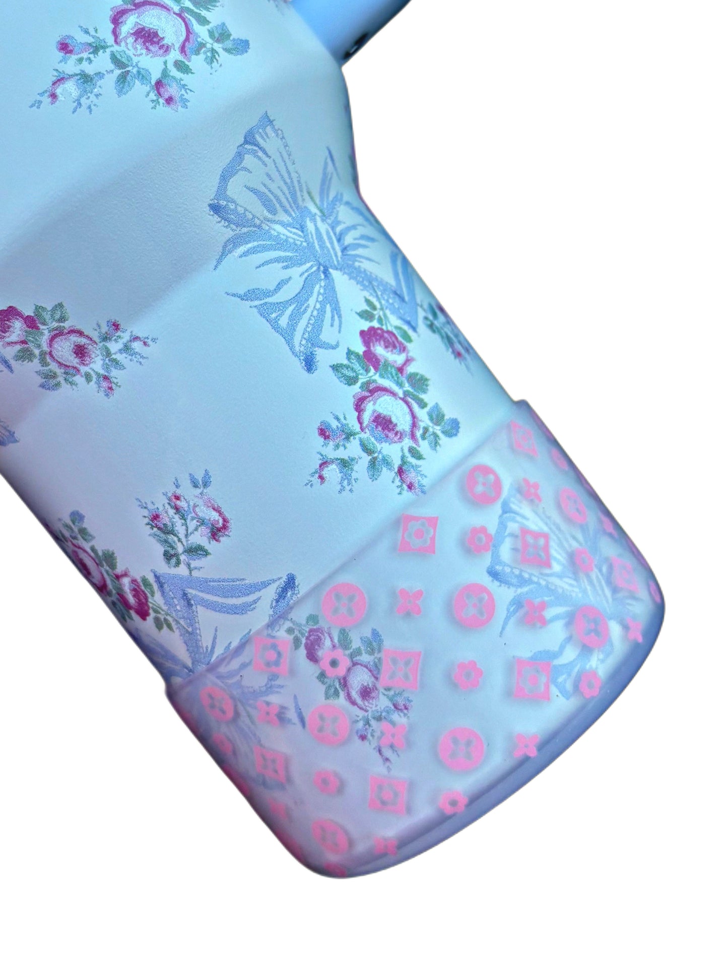 Botte en silicone transparente LUX rose bébé