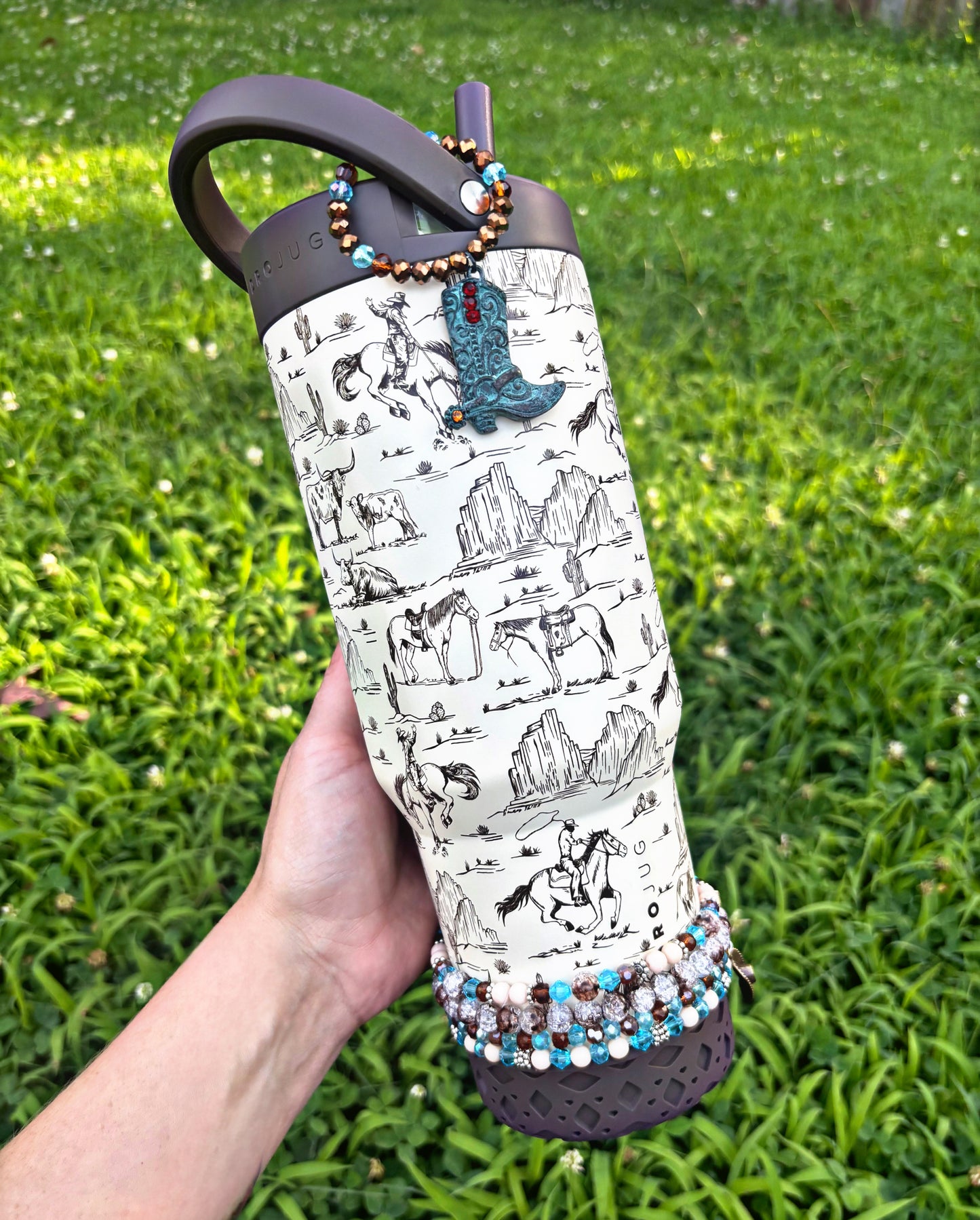 Howdy Out West Boot Magnetic Handle Charm
