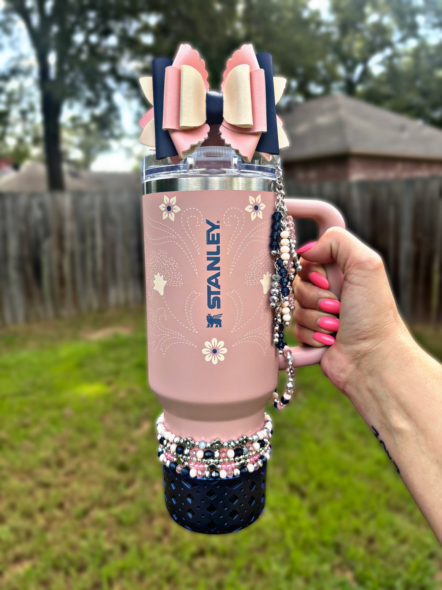 Pink Dusk Stitch Accessories
