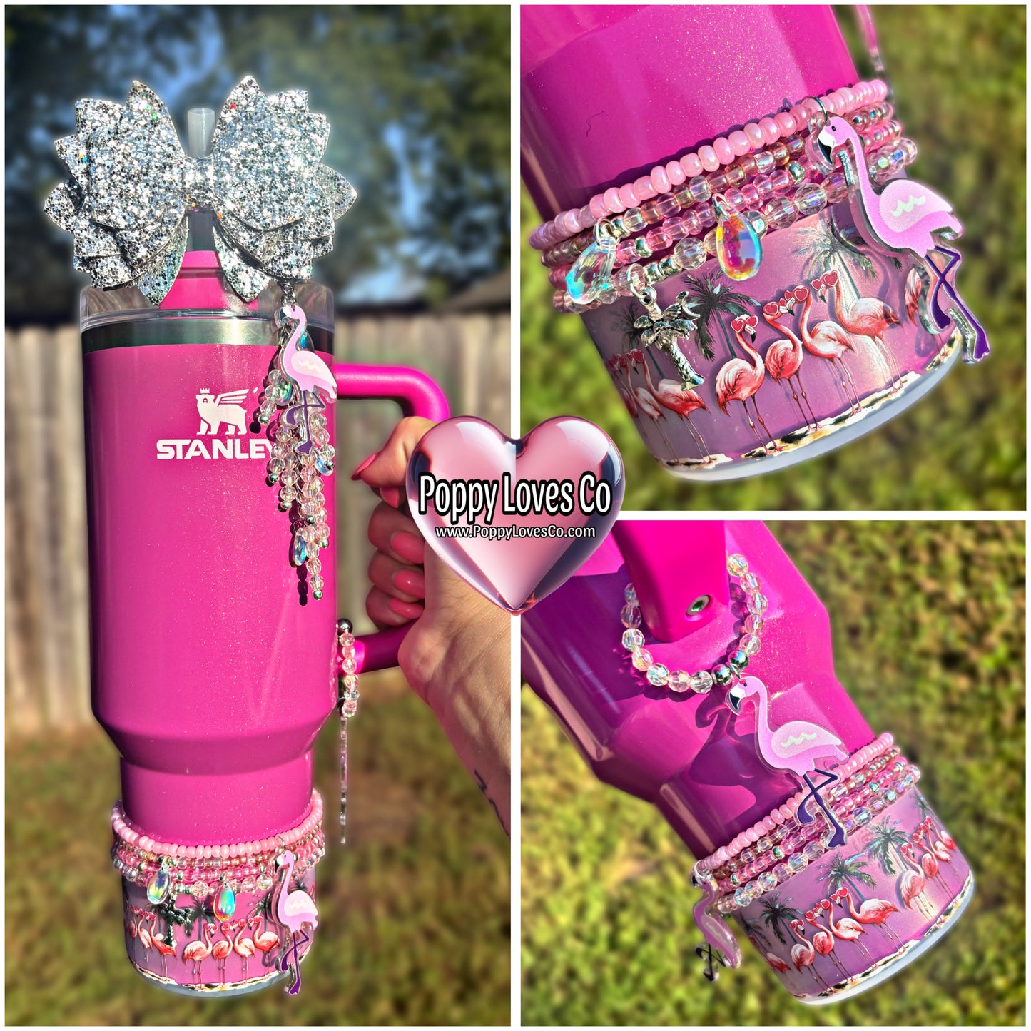 Pink Flamingo Accessories (See description for FREE boot)