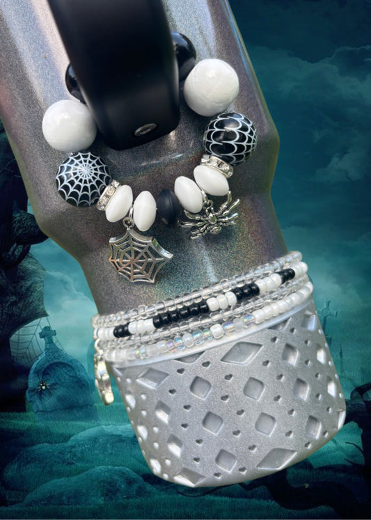 Spider Web Magnetic Handle Charm