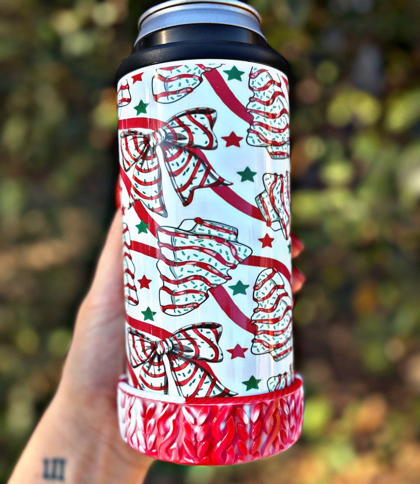 Tree Cakes 12oz Slim Can Holder