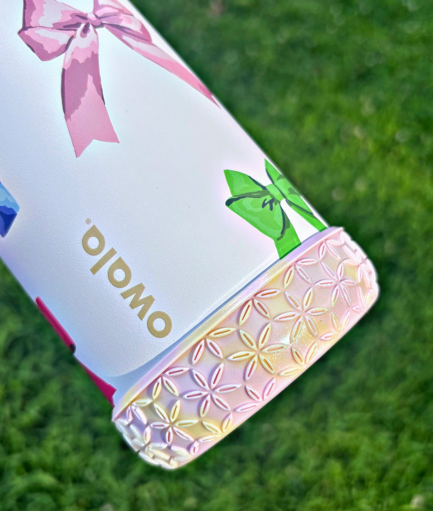 Girlhood {Pink & Cream + Shimmer}|| Bloom || Short Silicone Boot