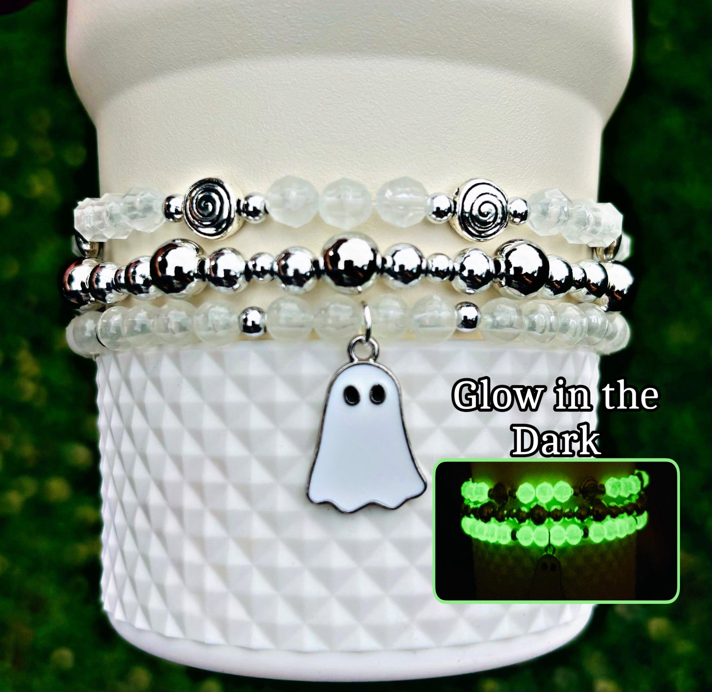 Bracelets coupe fantôme phosphorescents
